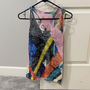 Colorful Geometric Women's Tank Top